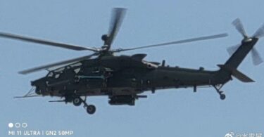 Harbin Z-21 Attack Chopper photo posted in Chinese social media platforms