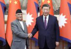 President Xi Jinping met with Nepali Prime Minister KP Sharma Oli on 3 December 2024. [photo: Ministry of Foreign Affairs, People's Republic of China]