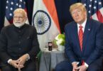 Prime Minister Modi and US President Trump at the UN headquarters