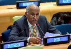 India’s Permanent Representative to the UN Ambassador Parvathaneni Harish. Photo: ANI