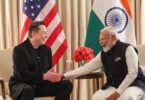 PM Modi meeting with Elon Musk on Feb 13, 2025 in Washington DC. [photo: X profile of @narendramodi ]