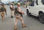 Security in Manipur. Photo: PTI