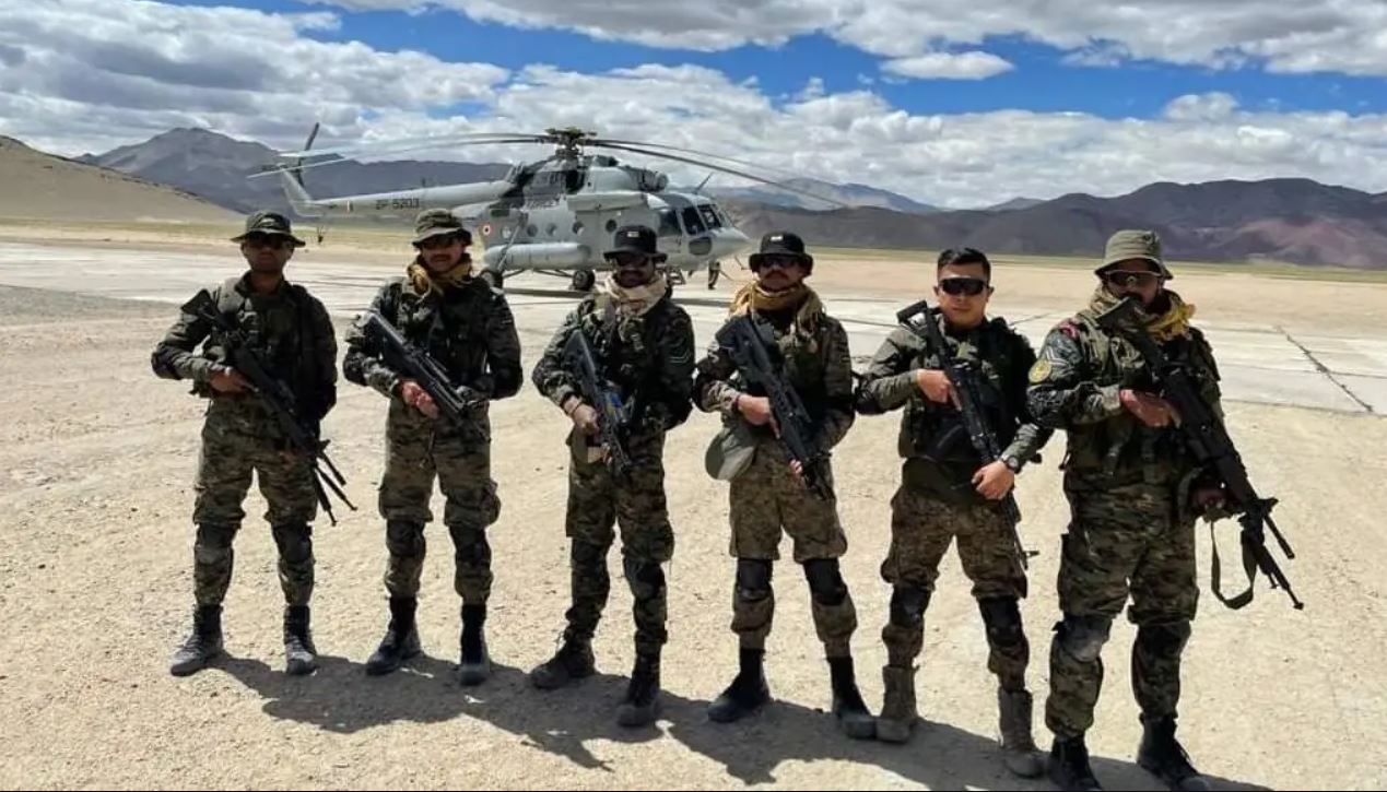 India-Uzbekistan joint military drill