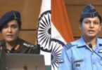 Col Sophiya Qureshi and Wing Commander Vyomika Singh