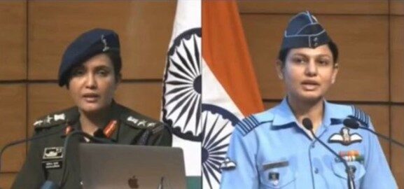 sophiya qureshi vyomika singh Col Sophiya Qureshi and Wing Commander Vyomika Singh