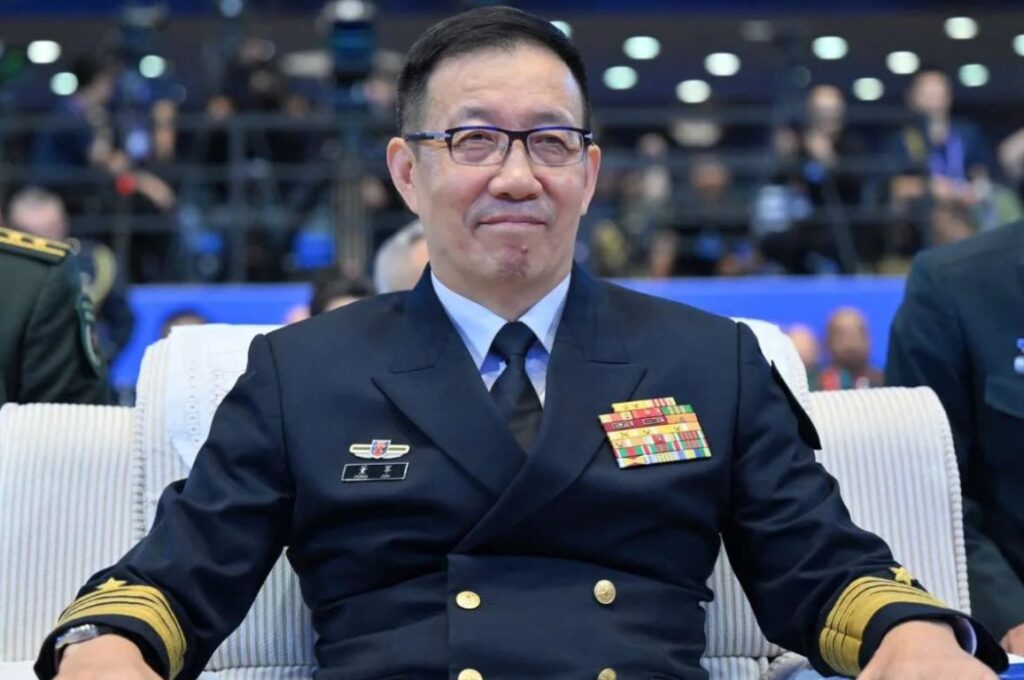 Admiral Miao Hua Admiral Miao Hua. Photo: Yahoo