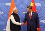 Narendra Modi meets Xi Jinping on the BRICS Summit in Kazan, Russia, on Oct 23, 2024. (Photo: Narendra Modi X account)