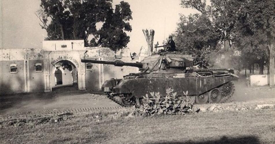Hodson's Horse tank at Phillora Police Station