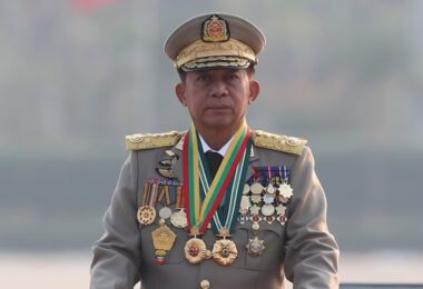 Senior General Min Aung Hlaing (AP Photo: Aung Shine Oo)