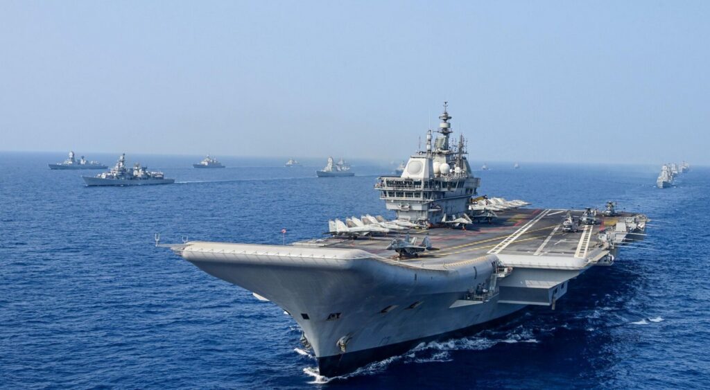 INS Vikrant Carrier Battle Group (CGB) deployed during Operation Sindoor
