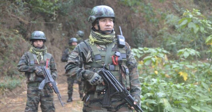 assam rifles Assam Rifles conducting counter insurgency operations