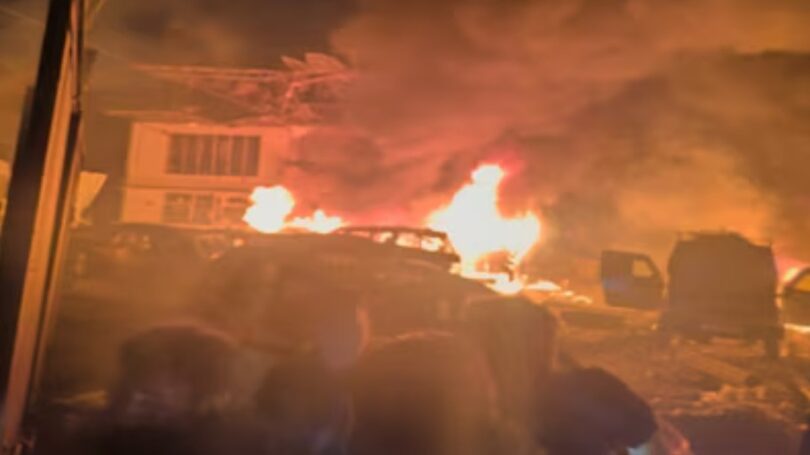 The massive explosion of Nowgam Police Station on 14 Nov 2025