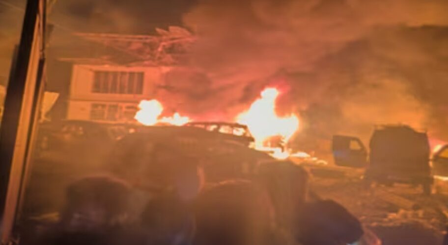 The massive explosion of Nowgam Police Station on 14 Nov 2025