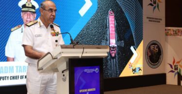 The opening address by Vice Admiral Tarun Sobti, Deputy Chief of Naval Staff
