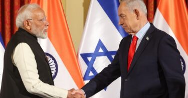 India PM Narendra Modi meeting Israel PM Benjamin Netanyahu on 26 February 2026 in Israel