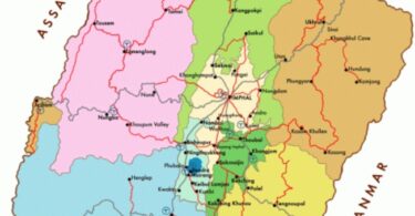 Manipur map
