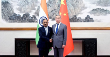 Ajit Doval and Wang Yi