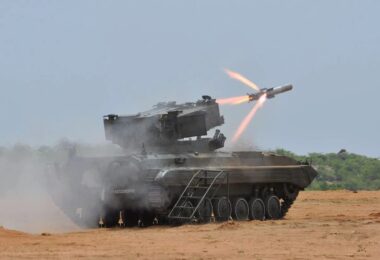 The NAG Mark 2, third-generation anti-tank guided missile (Photo: DRDO)
