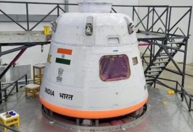 Gaganyaan module, photo ISRO