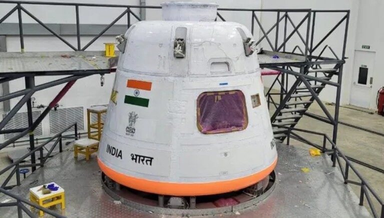 gaganyaan isro Gaganyaan module, photo ISRO