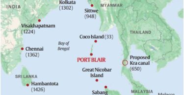 Andaman and Nicobar Islands location